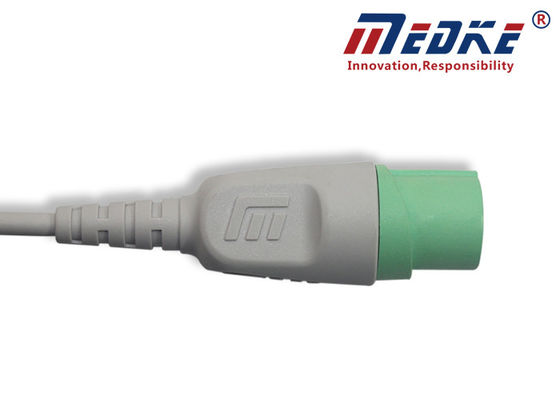TPU Jacket Nihon Kohden Round 11pin TEC-552 ECG Patient Cable