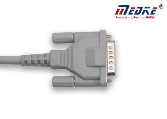 One Piece Fixed Needle AHA Schiller CS100 EKG Machine Cable