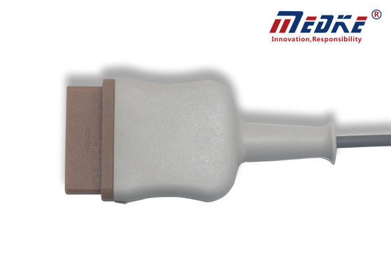 2021701-001 Procare B40 Gray 2pin Ge Marquette Temp Adapter