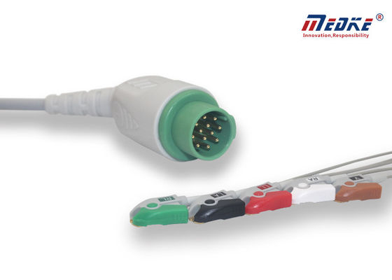 Biolight Dia 2.6mm 3.4M IEC Pinch M7000 ECG Patient Cable