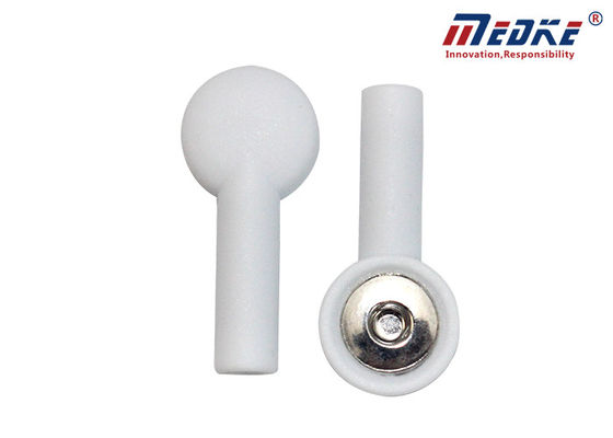 Adult Pediatric White PP Banana Plug Snap EKG Accessories