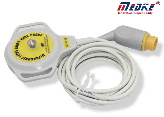 Ultrasound  5pin Yellow Sonicaid FM800 Fetal Monitor Probe