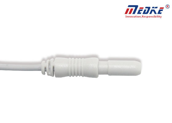 7 Lead Snap TPU Jacket AHA 1m Holter Recorder ECG Cable