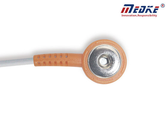 TPU Jacket AHA 5 Lead Contec Holter ECG Leadwires 0.9m Length