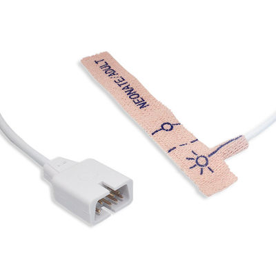 0.9m Disposable Latex Free 7pin Nelcor SpO2 Probe N25