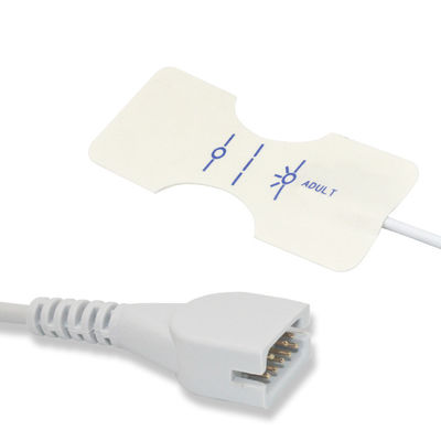 Medical TPU Length 0.9m Disposable SpO2 Sensor Adhesive For Adult