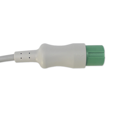 Contec AHA 7 Pin 3.4 Meter ECG Patient Cable With 5 Lead Wires